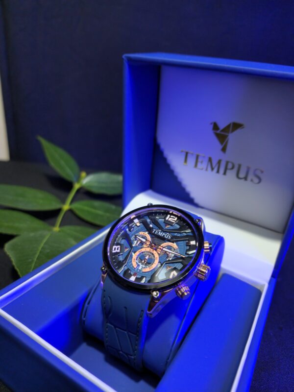 Reloj Tempus M:2025A azul marino - Imagen 4